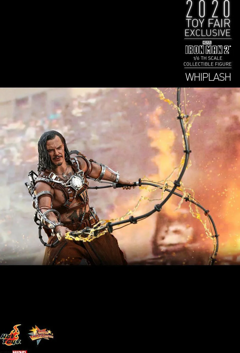 Iron Man 2 - Whiplash 1/6th Scale Hot Toys Action Figure (2020 Toy Fair Exclusive) (Int Sales Only)