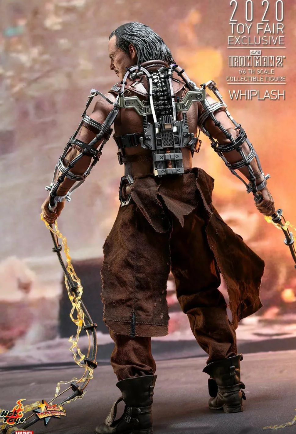 Iron Man 2 - Whiplash 1/6th Scale Hot Toys Action Figure (2020 Toy Fair Exclusive) (Int Sales Only)