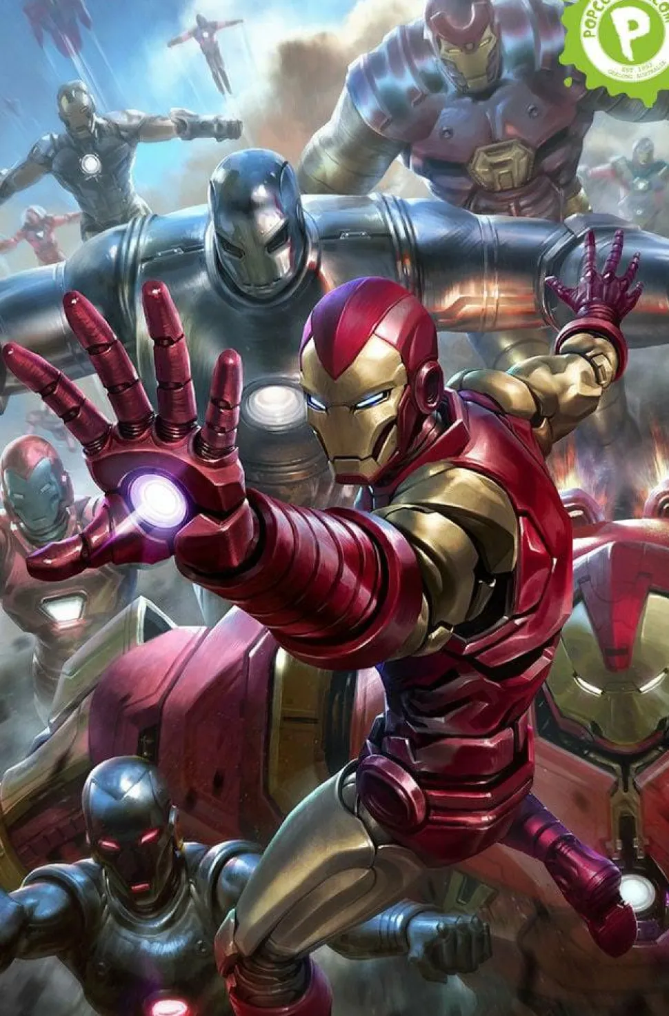 Iron Man - House Party Protocol Fine Art Print by Derrick Chew