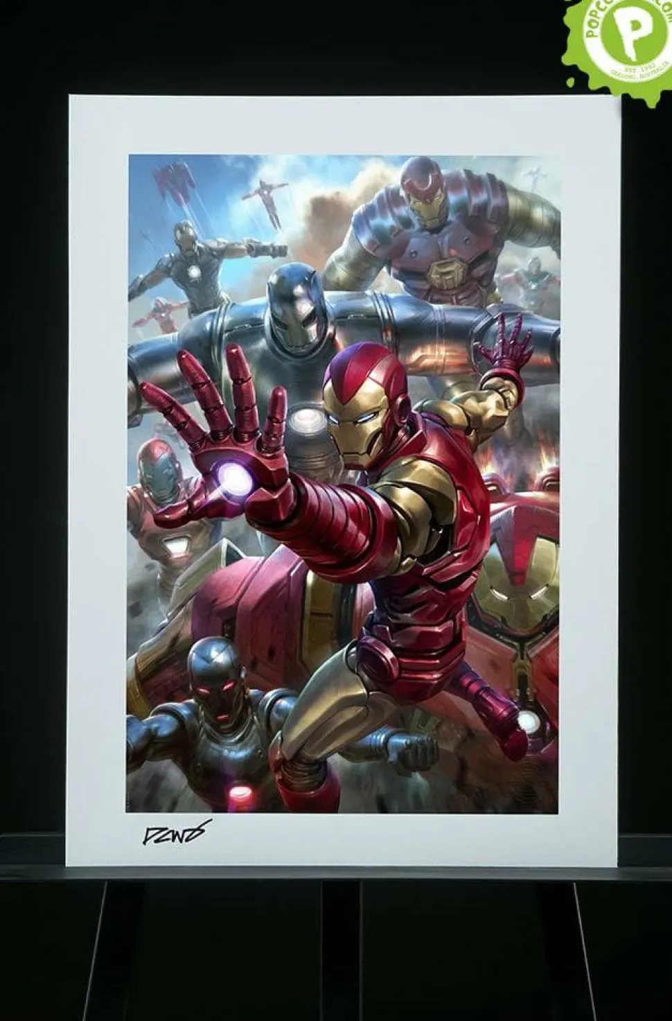 Iron Man - House Party Protocol Fine Art Print by Derrick Chew