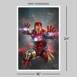 Iron Man - Invincible Iron Man (Vol. 4) #1 Variant Cover Fine Art Print by Kael Ngu