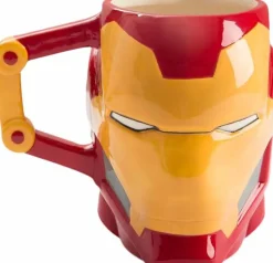 Iron Man - Iron Man 3D Sculpted Ceramic Mug