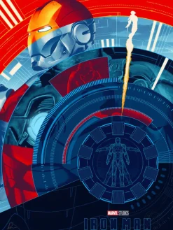 Iron Man - Iron Man Fine Art Print by Doaly