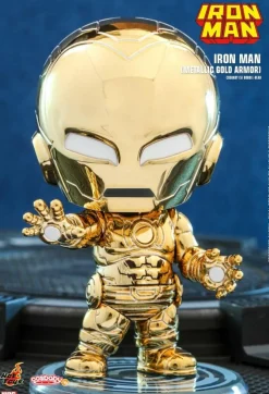 Iron Man - Iron Man Metallic Gold Armour Cosbaby (S) Hot Toys Figure