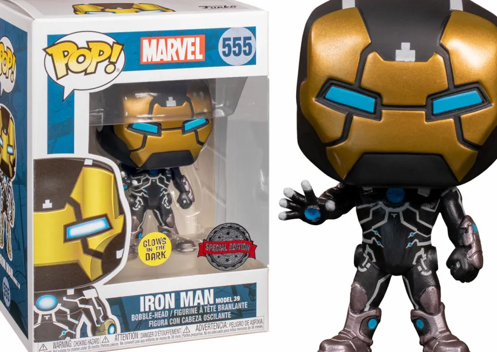 Iron Man - Iron Man MK39 Glow in the Dark Pop! Vinyl Figure