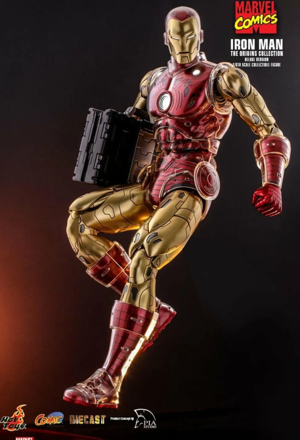 Iron Man - Iron Man The Origins Collection Deluxe 1/6th Scale Die-Cast Hot Toys Action Figure