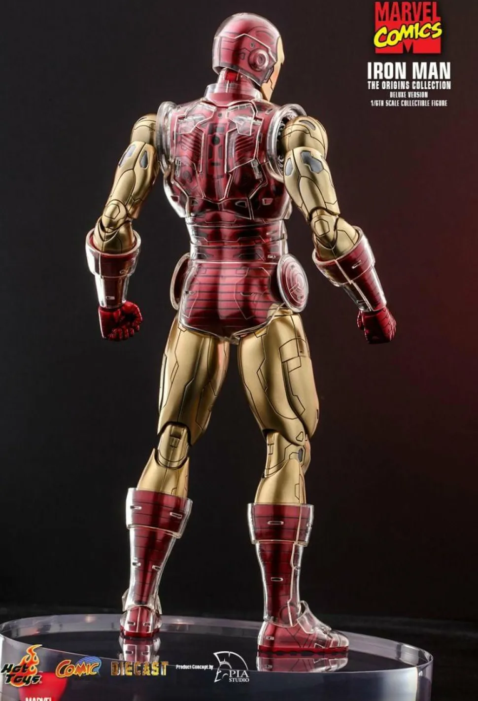 Iron Man - Iron Man The Origins Collection Deluxe 1/6th Scale Die-Cast Hot Toys Action Figure