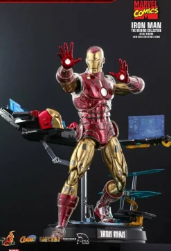 Iron Man - Iron Man The Origins Collection Deluxe 1/6th Scale Die-Cast Hot Toys Action Figure