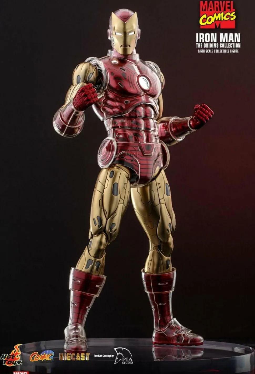 Iron Man - Iron Man The Origins Collection 1/6th Scale Die-Cast Hot Toys Action Figure