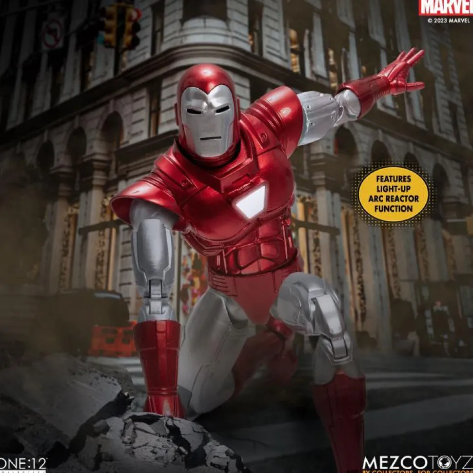 Iron Man - Silver Centurion One:12 Collective 1/12th Scale Action Figure