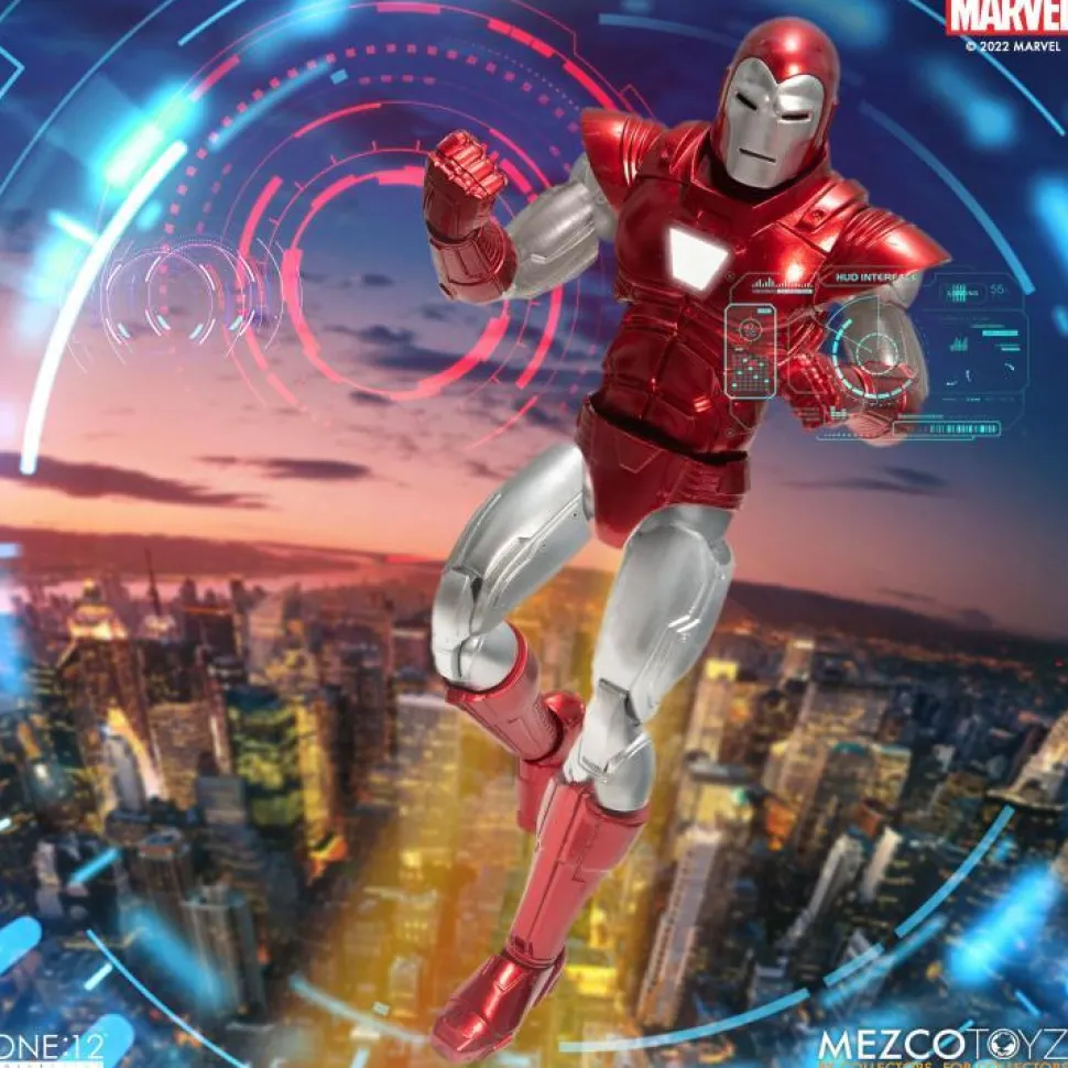 Iron Man - Silver Centurion One:12 Collective 1/12th Scale Action Figure