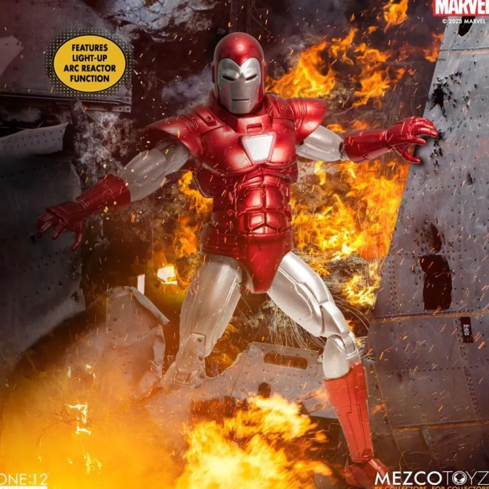 Iron Man - Silver Centurion One:12 Collective 1/12th Scale Action Figure