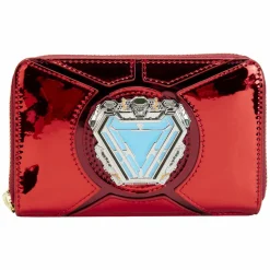 Iron Man - 15th Anniversary Cosplay 4” Faux Leather Zip-Around Wallet