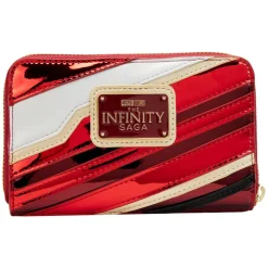 Iron Man - 15th Anniversary Cosplay 4” Faux Leather Zip-Around Wallet