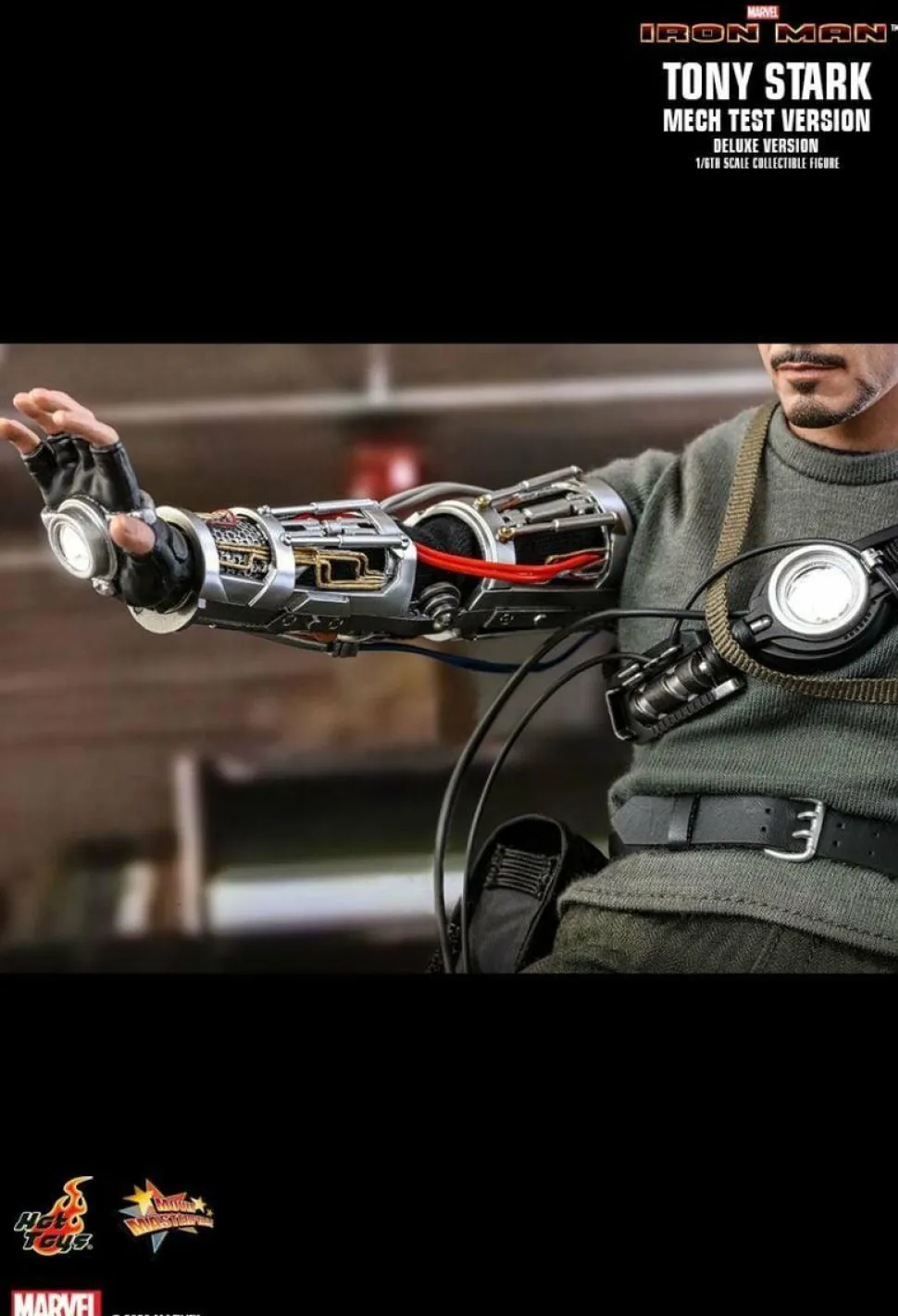 Iron Man - Tony Stark Mech Test Version Deluxe 1/6th Scale Hot Toys Action Figure