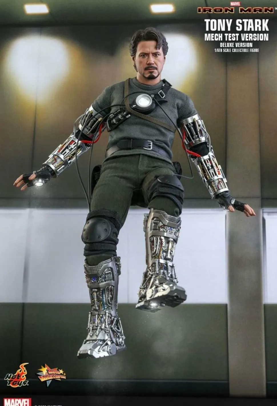 Iron Man - Tony Stark Mech Test Version Deluxe 1/6th Scale Hot Toys Action Figure