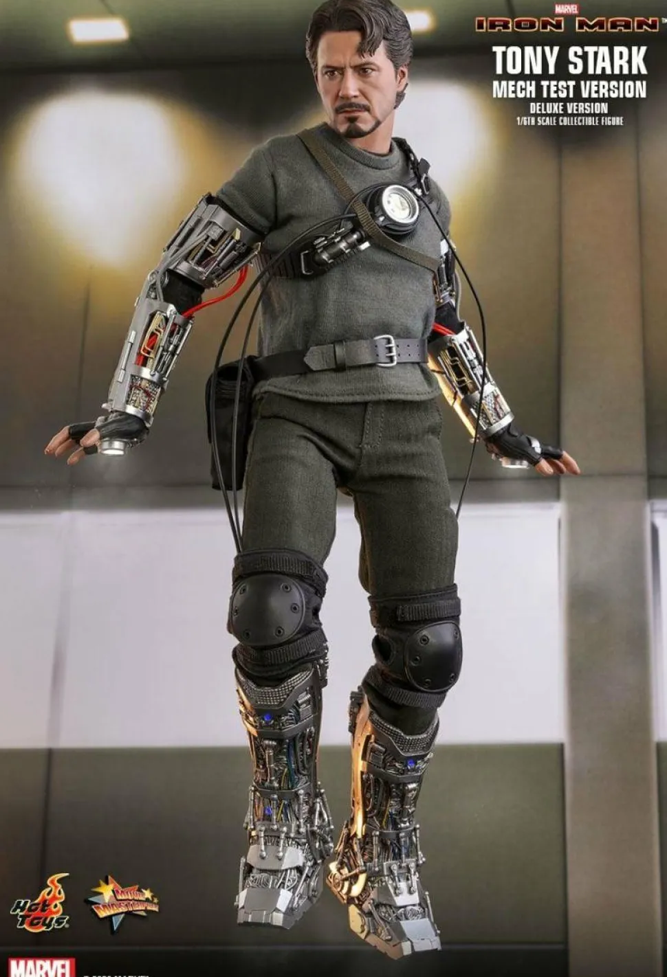 Iron Man - Tony Stark Mech Test Version Deluxe 1/6th Scale Hot Toys Action Figure