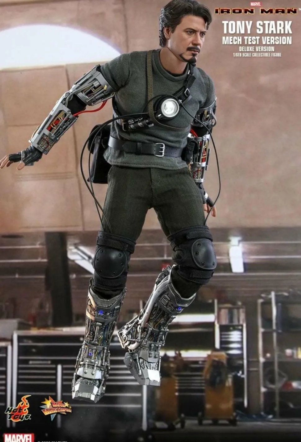 Iron Man - Tony Stark Mech Test Version Deluxe 1/6th Scale Hot Toys Action Figure