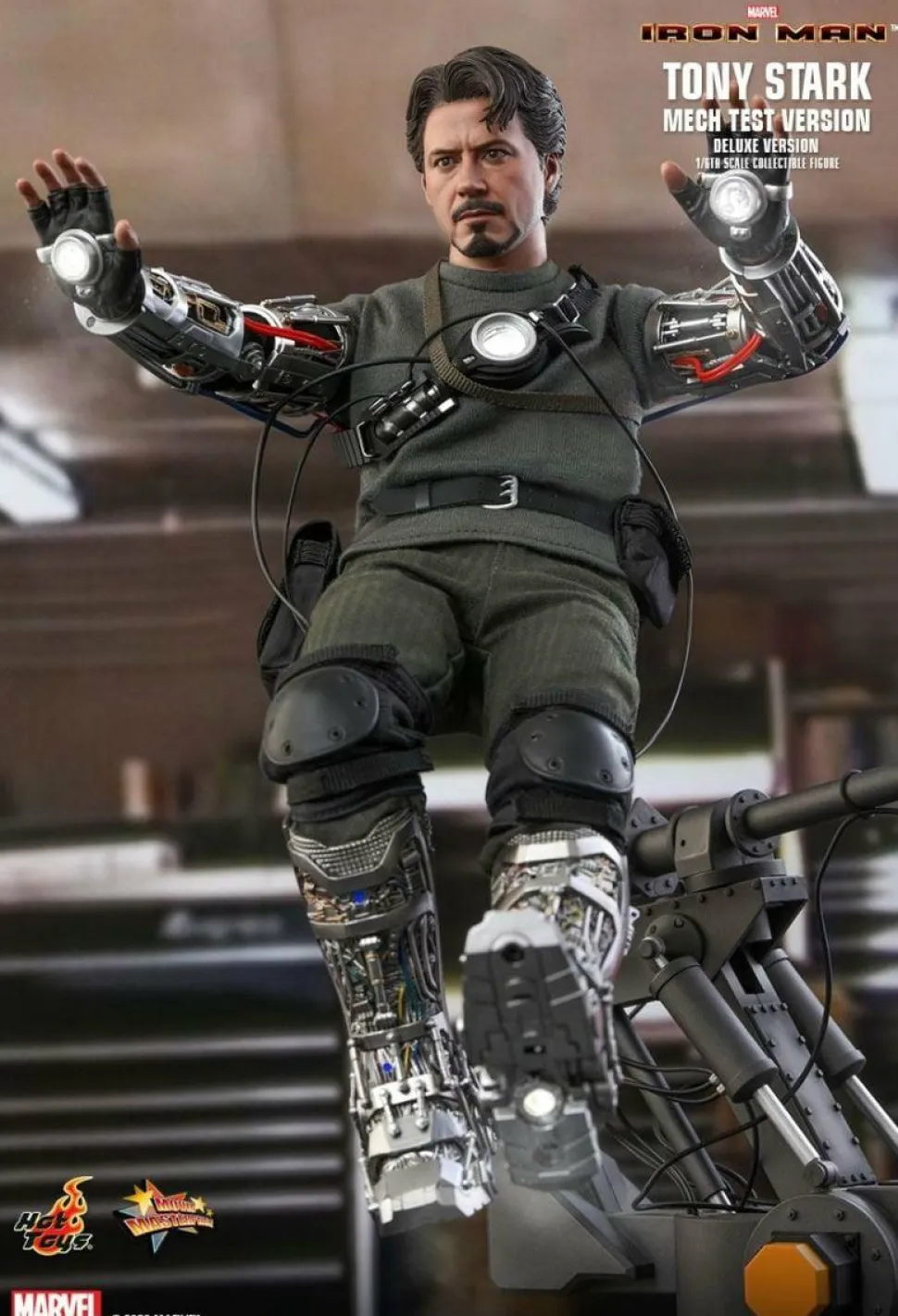 Iron Man - Tony Stark Mech Test Version Deluxe 1/6th Scale Hot Toys Action Figure