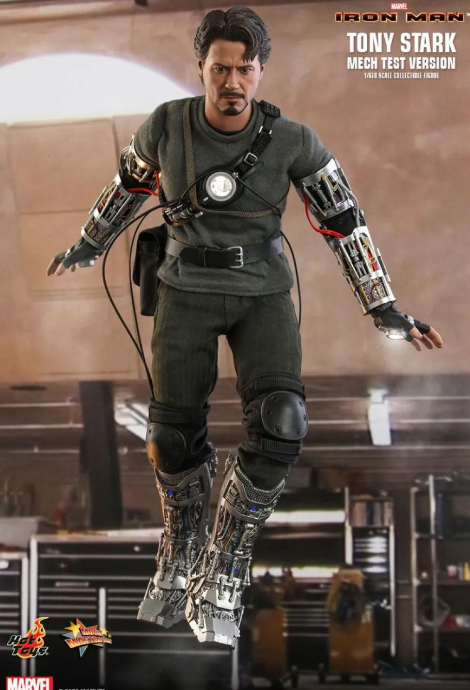 Iron Man - Tony Stark Mech Test Version 1/6th Scale Hot Toys Action Figure