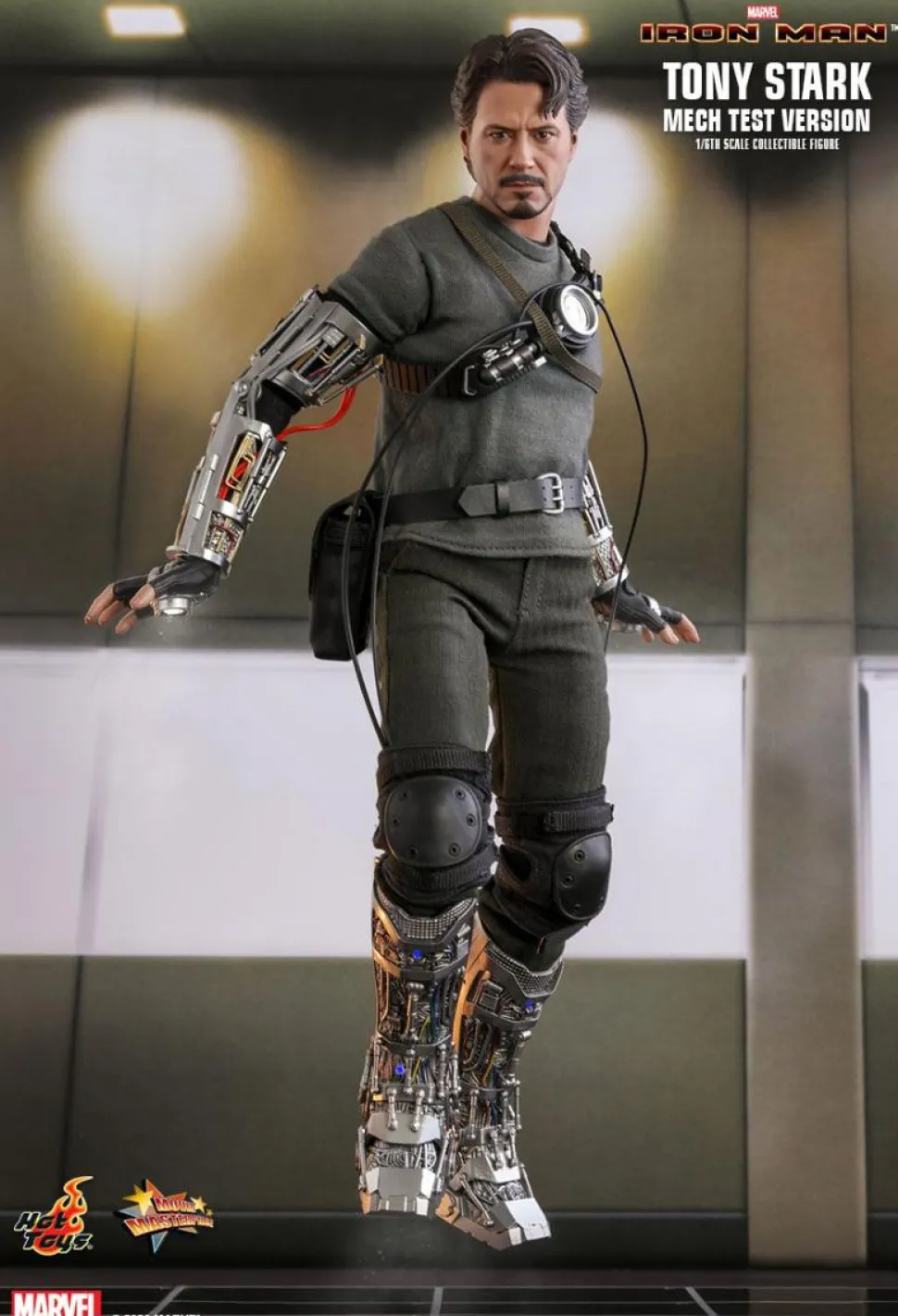 Iron Man - Tony Stark Mech Test Version 1/6th Scale Hot Toys Action Figure