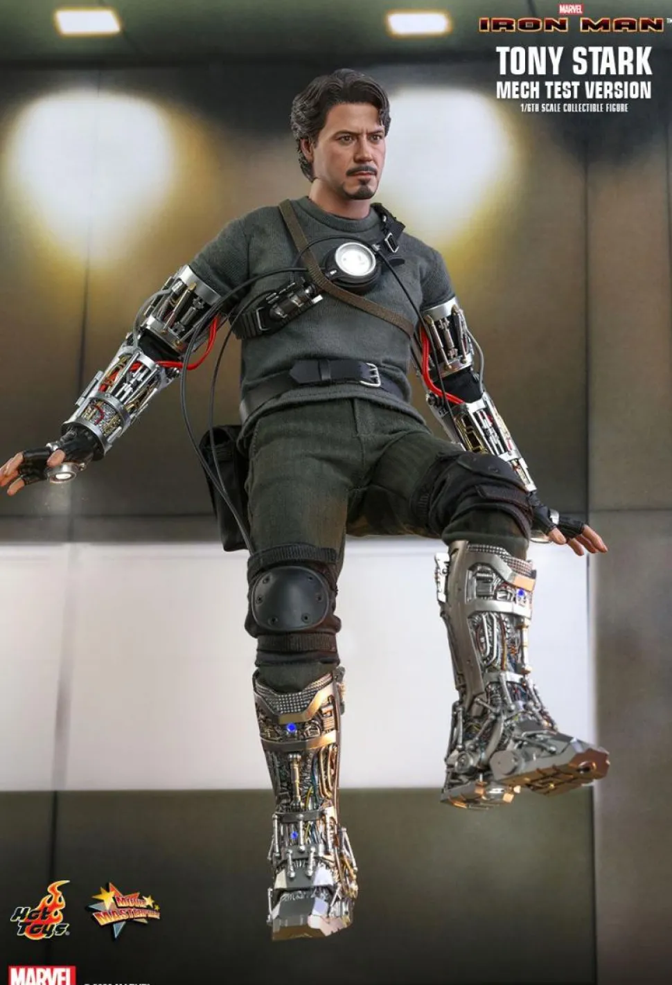 Iron Man - Tony Stark Mech Test Version 1/6th Scale Hot Toys Action Figure