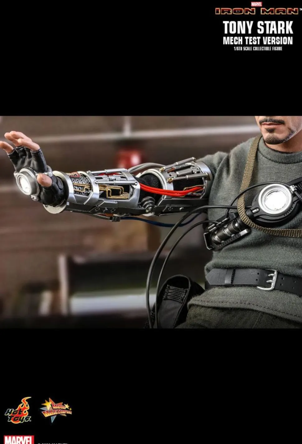 Iron Man - Tony Stark Mech Test Version 1/6th Scale Hot Toys Action Figure