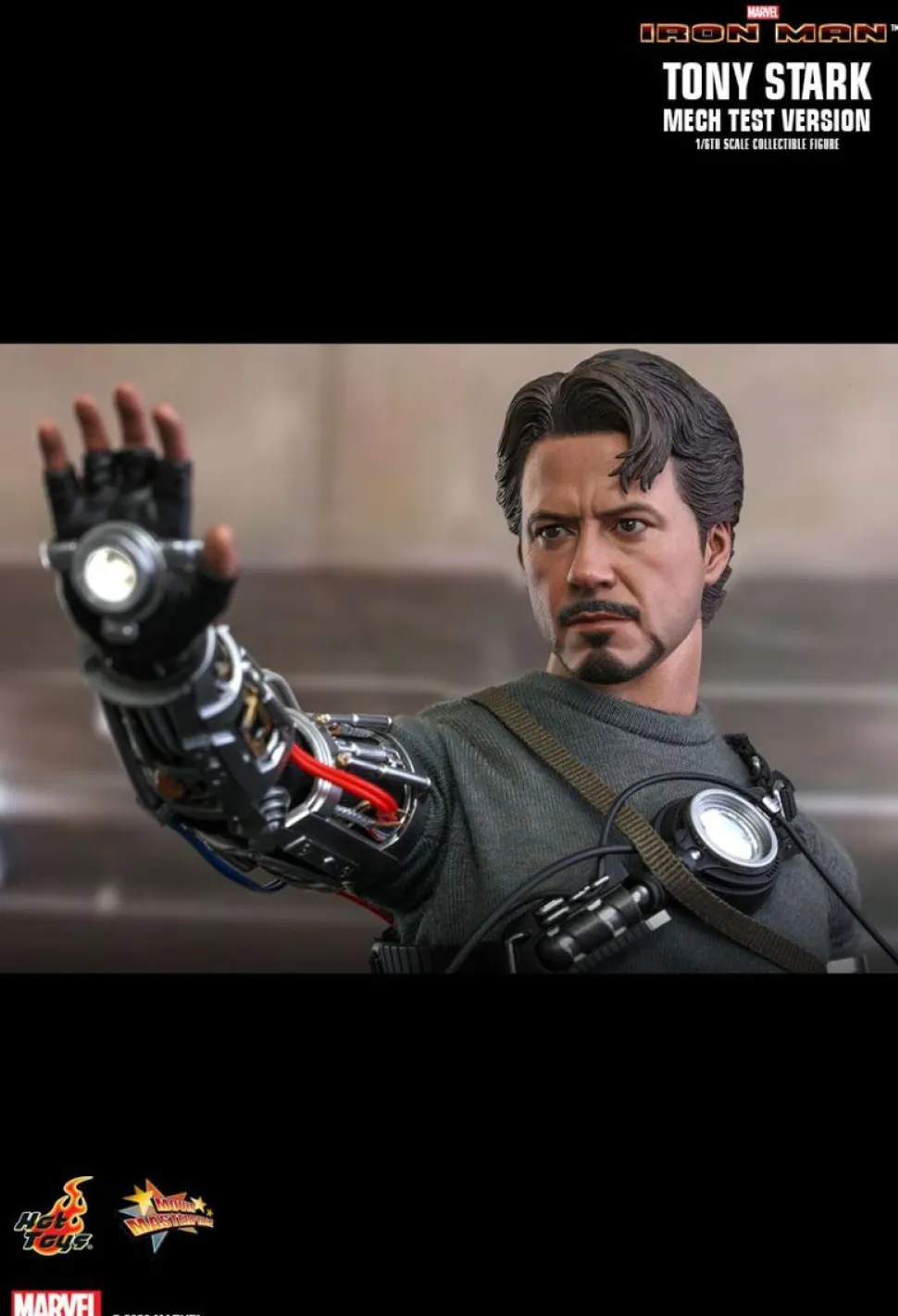 Iron Man - Tony Stark Mech Test Version 1/6th Scale Hot Toys Action Figure