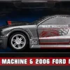 Iron-Man - War Machine with 2006 Ford Mustang GT 1/32 Scale Die-Cast Vehicle Replica