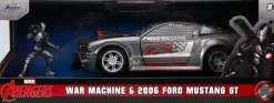 Iron-Man - War Machine with 2006 Ford Mustang GT 1/32 Scale Die-Cast Vehicle Replica