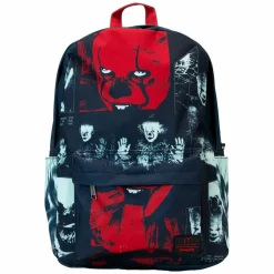 It (2017) - I Heart Horror Pennywise Glow in the Dark 17" Nylon Backpack