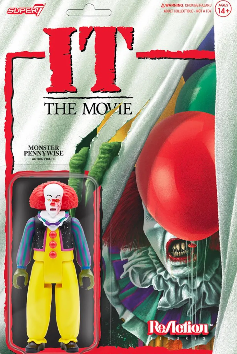 It (1990) - Monster Pennywise ReAction 3.75” Action Figure
