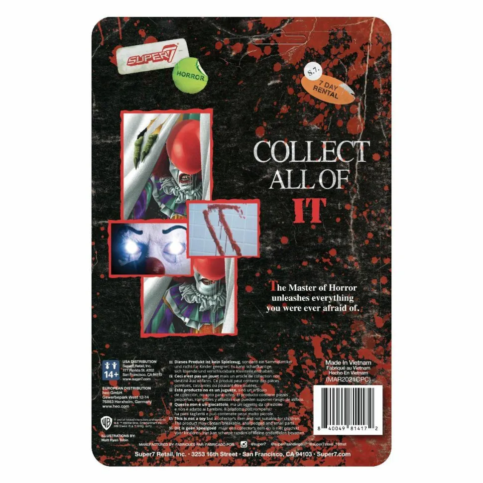 It (1990) - Monster Pennywise ReAction 3.75” Action Figure
