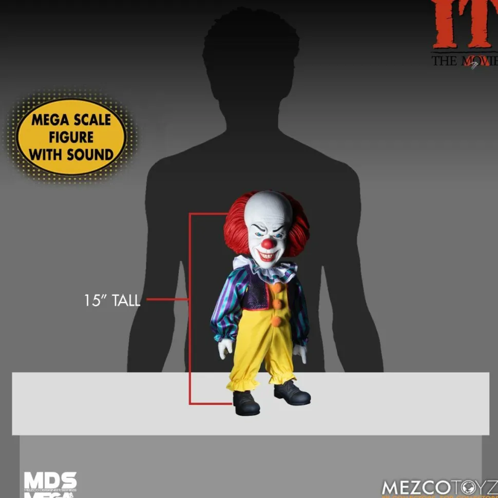 IT (1990) - Pennywise 15” Mega Scale Action Figure