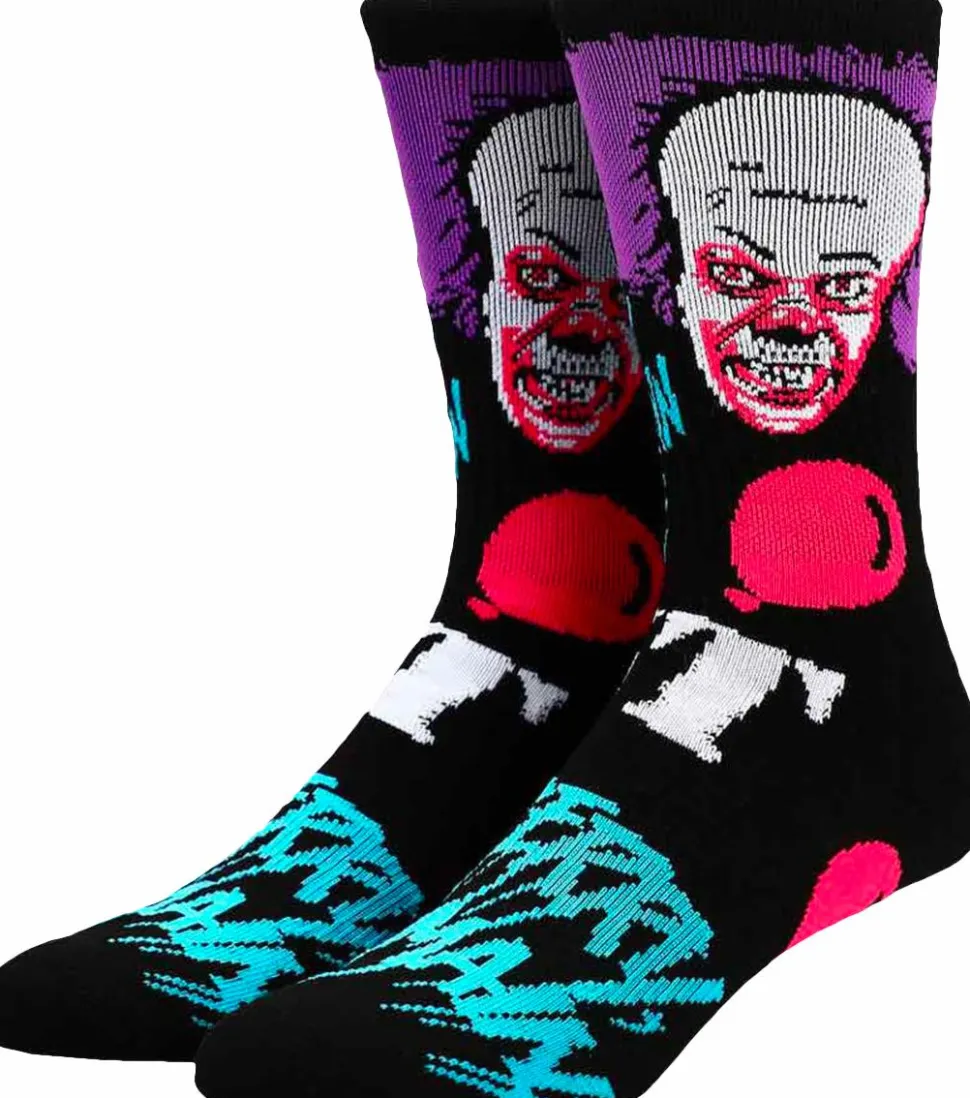 IT (1990) - Pennywise Blacklight Crew Socks
