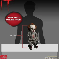 It (2017) - Pennywise Mega Scale 15” Talking Action Figure