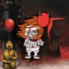 It (2017) - Pennywise Sweeping Hair Chibi Enamel Pin