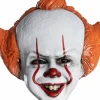 It Chapter Two - Pennywise Adult Vacuform Moulded Mask (One Size Fits Most)