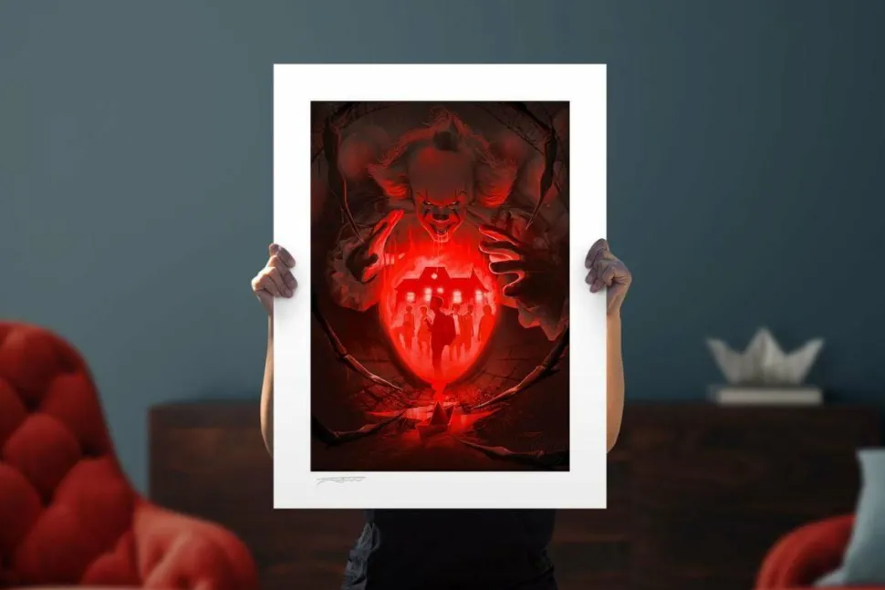 It: Chapter Two - You'll Float Too Fine Art Print by Juan Ramos