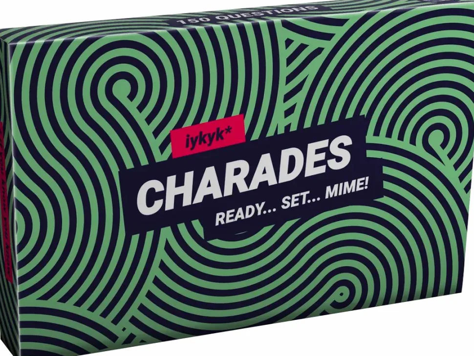 IYKYK - Charades: Ready... Set... Mime! Edition Trivia Card Game