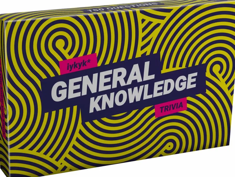 IYKYK - General Knowledge Edition Trivia Card Game