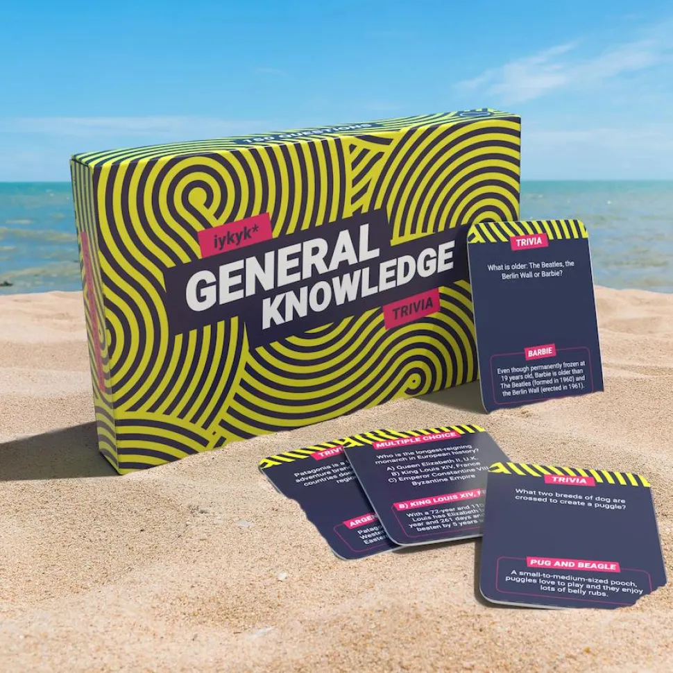 IYKYK - General Knowledge Edition Trivia Card Game