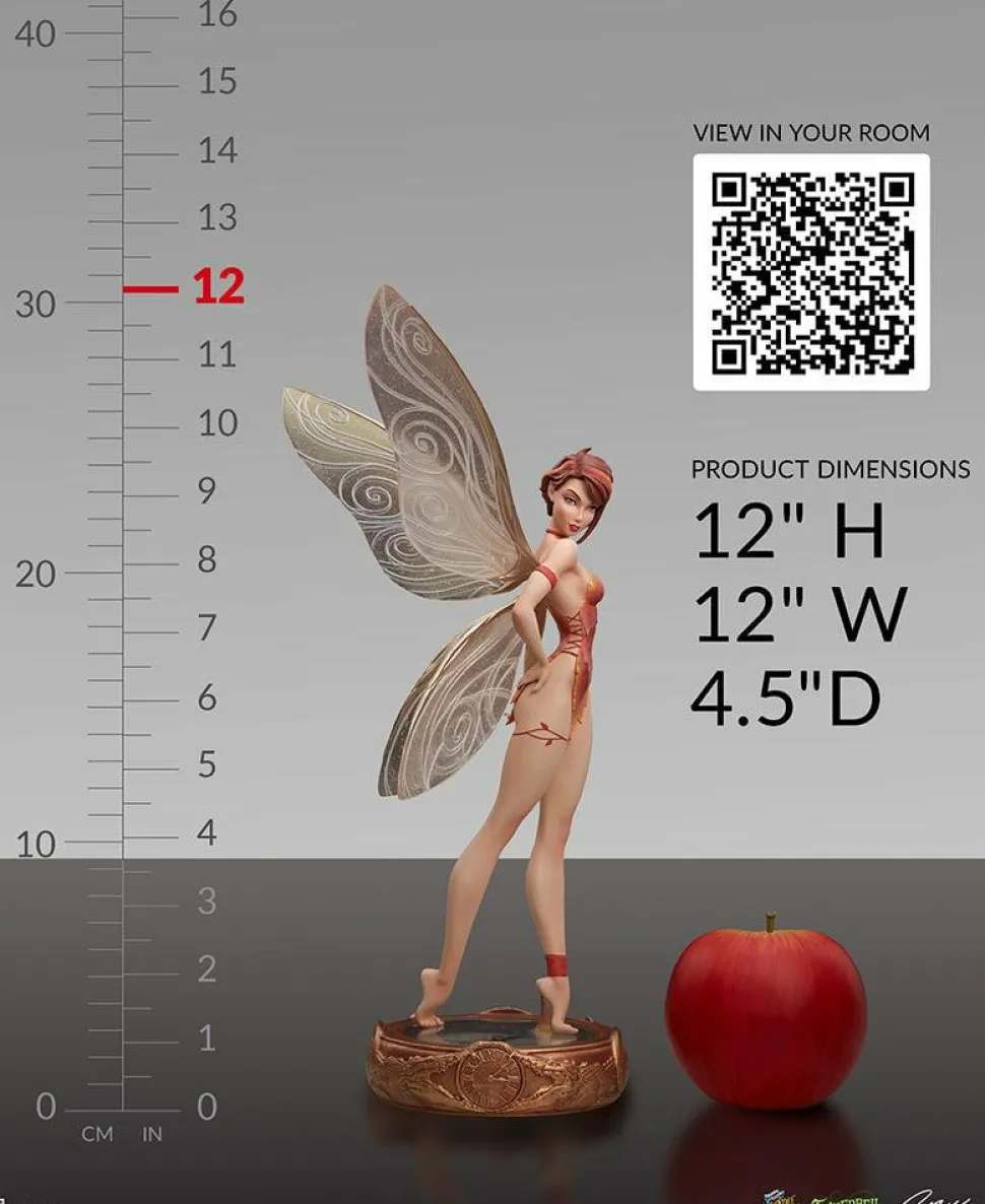J. Scott Campbell’s Fairytale Fantasies - Tinkerbell Fall Variant 12” Statue