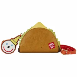 Jack in the Box - Late Night Taco 6” Faux Leather Crossbody Bag with Coin Purse
