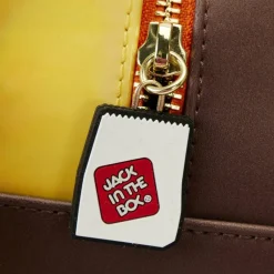 Jack in the Box - Late Night Taco 6” Faux Leather Crossbody Bag with Coin Purse