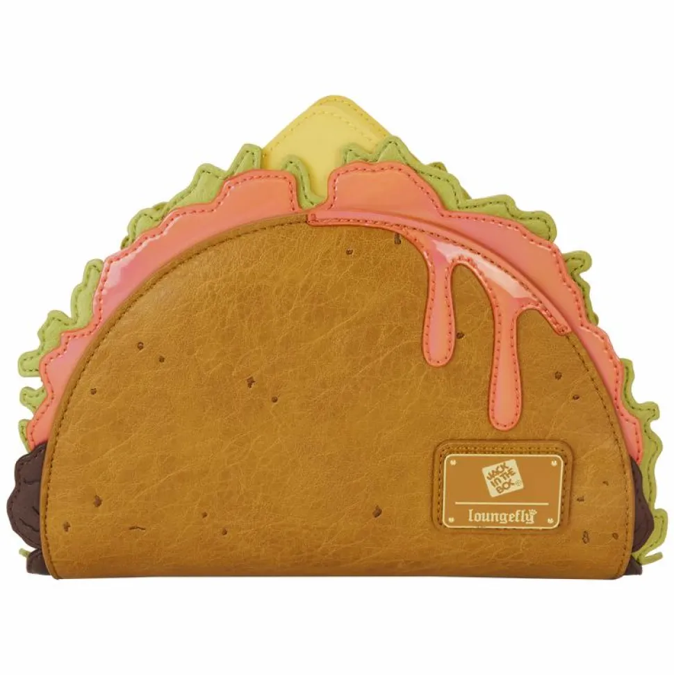 Jack in the Box - Late Night Taco 6” Faux Leather Crossbody Bag with Coin Purse