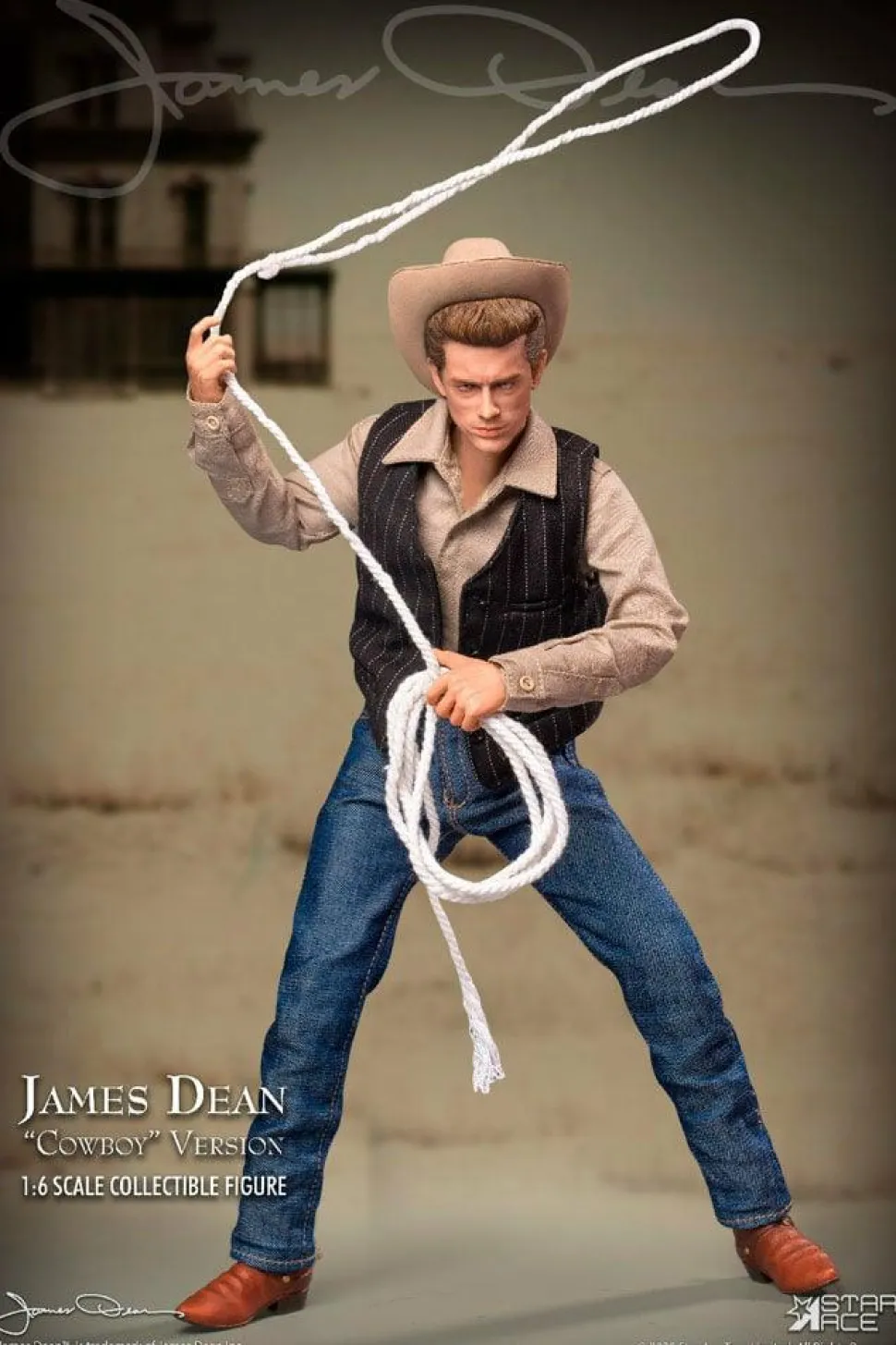 James Dean - James Dean Cowboy Version 1/6th Scale Action Figure