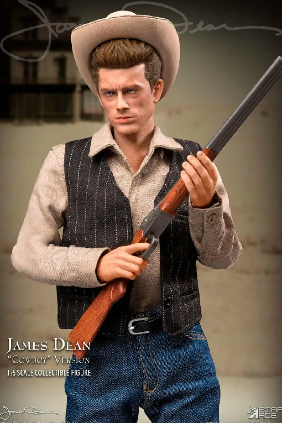 James Dean - James Dean Cowboy Version 1/6th Scale Action Figure