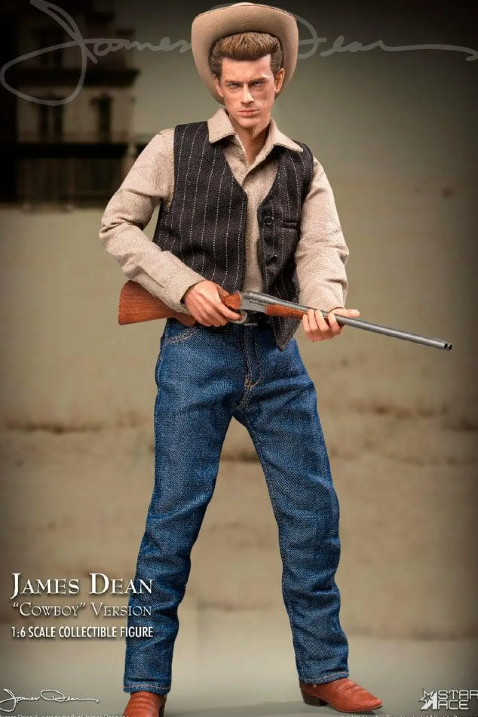 James Dean - James Dean Cowboy Version 1/6th Scale Action Figure