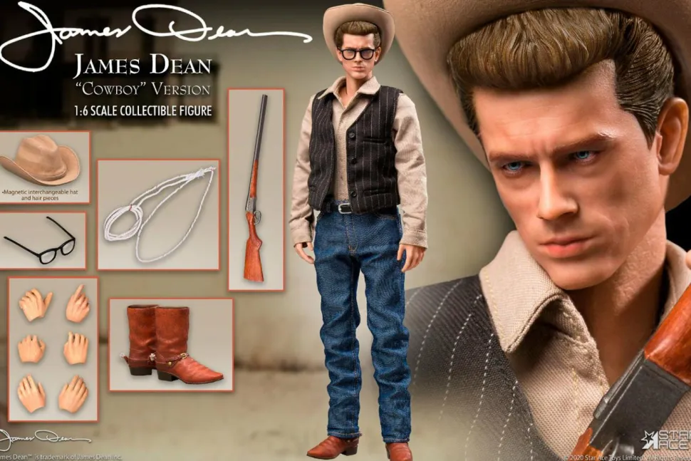 James Dean - James Dean Cowboy Version 1/6th Scale Action Figure